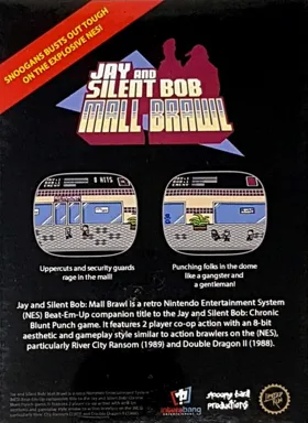 Jay and Silent Bob - Mall Brawl (World) (Aftermarket) (Unl) box cover back